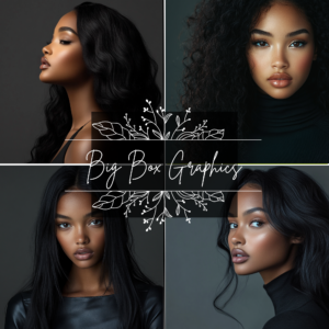 30 Black Hair Models