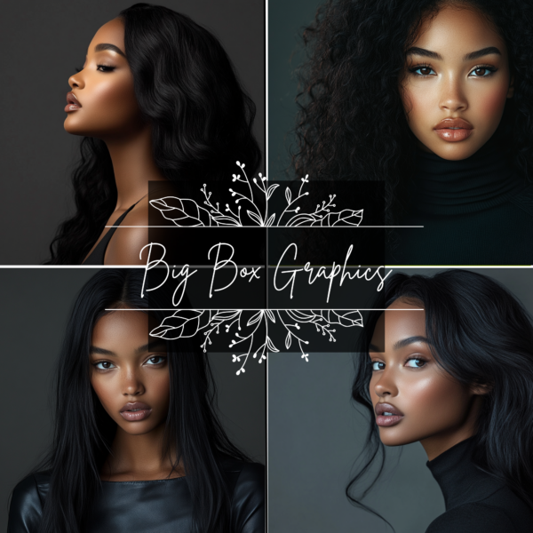 30 Black Hair Models