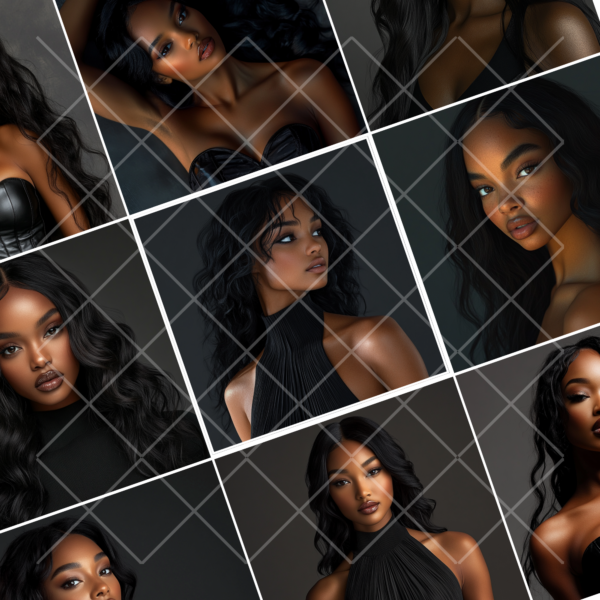 30 Black Hair Models - Image 4
