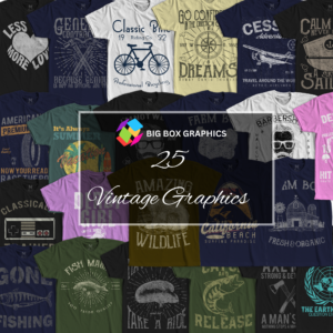 25 Vintage Graphics